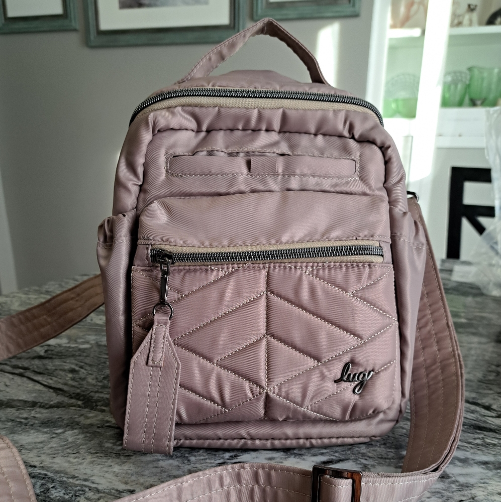 Lug Alpine Crossbody Bag, NWOT, SAND